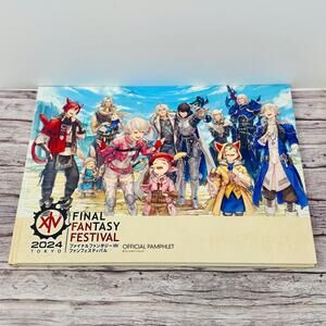 Final Fantasy XIV Fan Festival 2024 Hardcover Official Art Book Japan US Seller